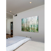 Barley Cove Aspen Green Art Print on Canvas