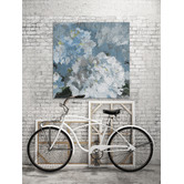 Barley Cove Blue Zoom Stretched Canvas Wall Art