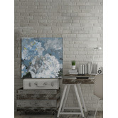Barley Cove Blue Zoom Stretched Canvas Wall Art