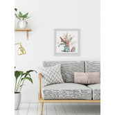 Barley Cove Clearly Blooms Framed Printed Wall Art