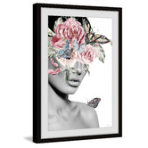 Barley Cove Blooming Floral Beauty II Framed Printed Wall Art
