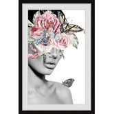 Barley Cove Blooming Floral Beauty II Framed Printed Wall Art
