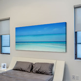 Barley Cove Clear Blue Art Print on Canvas