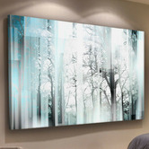 Barley Cove Wild Trees Canvas Wall Art