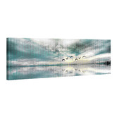 Barley Cove Birds Skylight II Stretched Canvas Wall Art