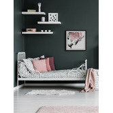 Barley Cove Floral &amp; Lipstick Framed Printed Wall Art