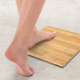 Soehnle Style Sense Bamboo Bathroom Scale