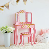 Fantasy Fields Fantasy Fields Polka Dots Gisele Vanity Play Set