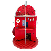 Fantasy Fields Teamson Kids 25 Piece Wooden Fire Station Playset