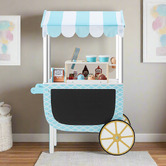 Fantasy Fields Teamson 33 Piece My Little Helper Ice Cream Cart Playset
