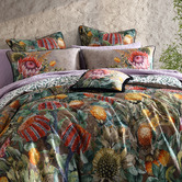 Logan &amp; Mason Bronte Cotton Sateen Quilt Cover Set