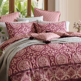 Logan &amp; Mason Arwen Cotton Sateen Quilt Cover Set