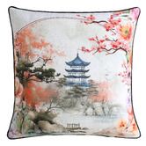 Logan &amp; Mason Kaida Cotton Sateen European Pillowcase