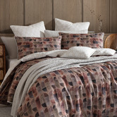 Logan &amp; Mason Fletcher Cotton Sateen Quilt Cover Set