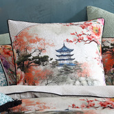 Logan &amp; Mason Kaida Cotton Sateen European Pillowcase