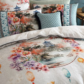 Logan &amp; Mason Kaida Cotton Sateen Quilt Cover Set