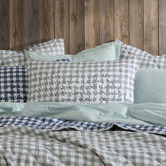 Logan &amp; Mason Camillo Cotton Sateen Coverlet Set