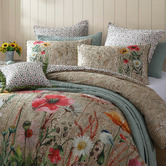 Logan &amp; Mason Versailles Cotton Sateen Quilt Cover Set