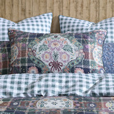 Logan &amp; Mason Sabina Cotton Sateen Quilt Cover Set