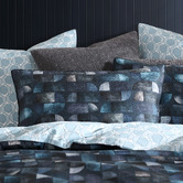 Logan &amp; Mason Keanu Cotton Sateen Quilt Cover Set