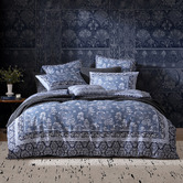 Logan &amp; Mason Sakura Cotton Sateen Quilt Cover Set