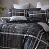 Logan &amp; Mason Yarmouth Cotton Sateen Quilt Cover Set