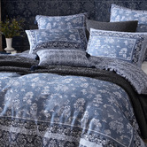 Logan &amp; Mason Sakura Cotton Sateen Quilt Cover Set