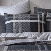 Logan &amp; Mason Yarmouth Cotton Sateen Quilt Cover Set