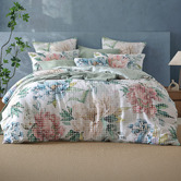 Logan &amp; Mason Aubrie Cotton Sateen Quilt Cover Set