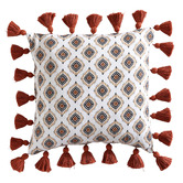 Logan &amp; Mason Meekah Square Cotton Sateen Cushion