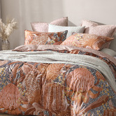 Logan &amp; Mason Wolgan Cotton Sateen Quilt Cover Set