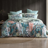 Logan &amp; Mason Tomah Cotton Sateen Quilt Cover Set