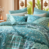 Logan &amp; Mason Jessa Cotton Sateen Quilt Cover Set