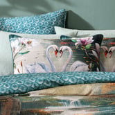 Logan &amp; Mason Akari Cotton Sateen Quilt Cover Set