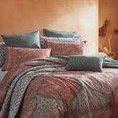 Logan &amp; Mason Guthrie Cotton Sateen Quilt Cover Set