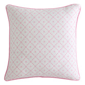 Logan &amp; Mason Hibiscus Hue Cotton Sateen European Pillow Sham