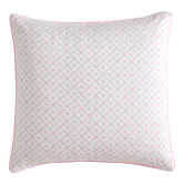 Logan &amp; Mason Hibiscus Hue Cotton Sateen Cushion