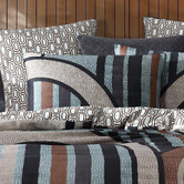Logan &amp; Mason Journey Cotton Sateen Quilt Cover Set