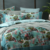 Logan &amp; Mason Osaka Cotton Sateen Quilt Cover Set