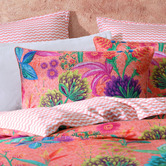 Logan &amp; Mason Hot House Cotton Sateen Quilt Cover Set
