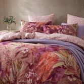 Logan &amp; Mason Marla Cotton Sateen Quilt Cover Set