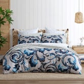 Logan &amp; Mason Sardinia Coast Cotton Sateen Quilt Cover Set