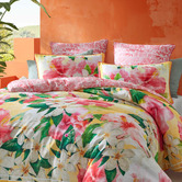 Logan &amp; Mason Nalani Cotton Sateen Quilt Cover Set