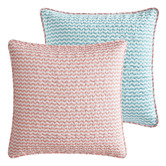 Logan &amp; Mason Ric Rac Cotton Sateen European Pillow Sham