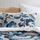 Logan &amp; Mason Sardinia Coast Cotton Sateen Quilt Cover Set