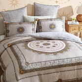 Logan &amp; Mason Zepher Cotton Sateen Quilt Cover Set