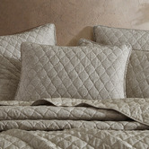 Logan &amp; Mason Blair Cotton Sateen Coverlet Set