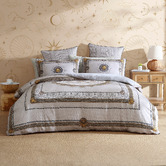 Logan &amp; Mason Zepher Cotton Sateen Quilt Cover Set