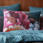 Logan &amp; Mason Bloomscape Cotton Sateen Quilt Cover Set