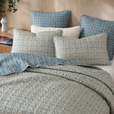 Logan &amp; Mason Cleo Cotton Sateen Coverlet Set